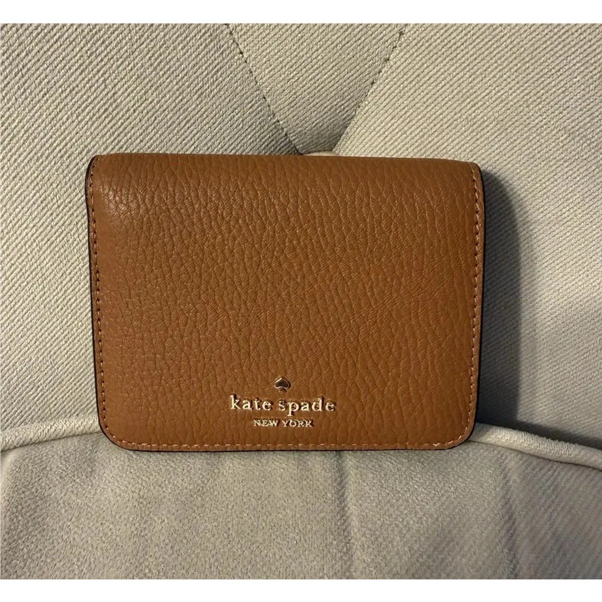 Kate Spade Lena Bifold Pebbled Leather Wallet NWT$179