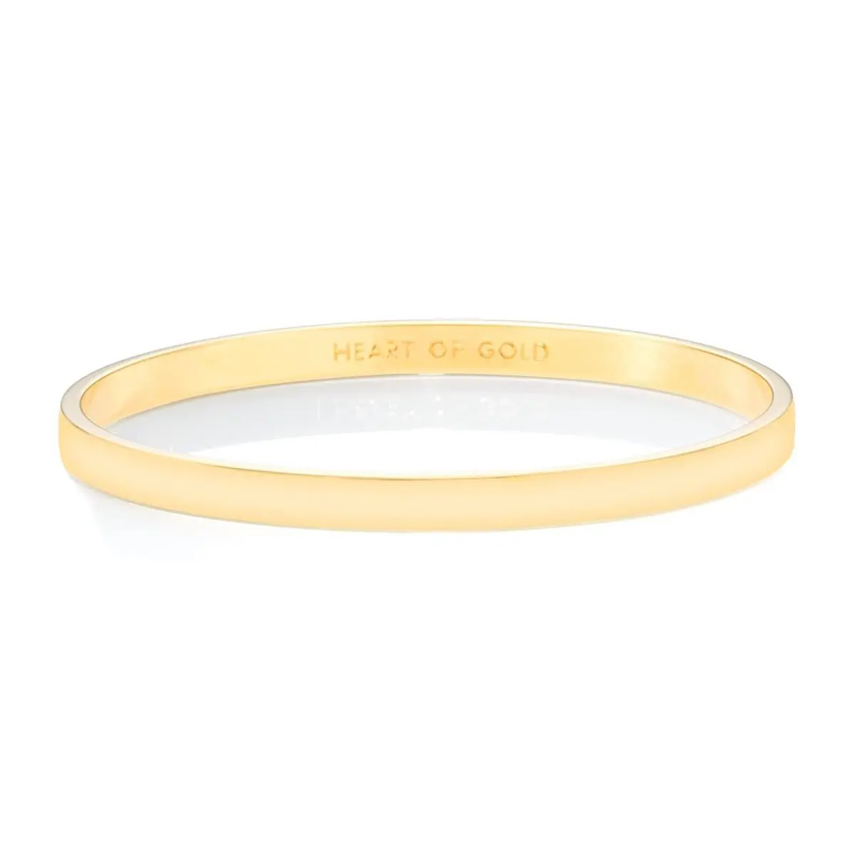 Kate Spade New York Idiom Collection Heart of One Size Heart Gold Bangle