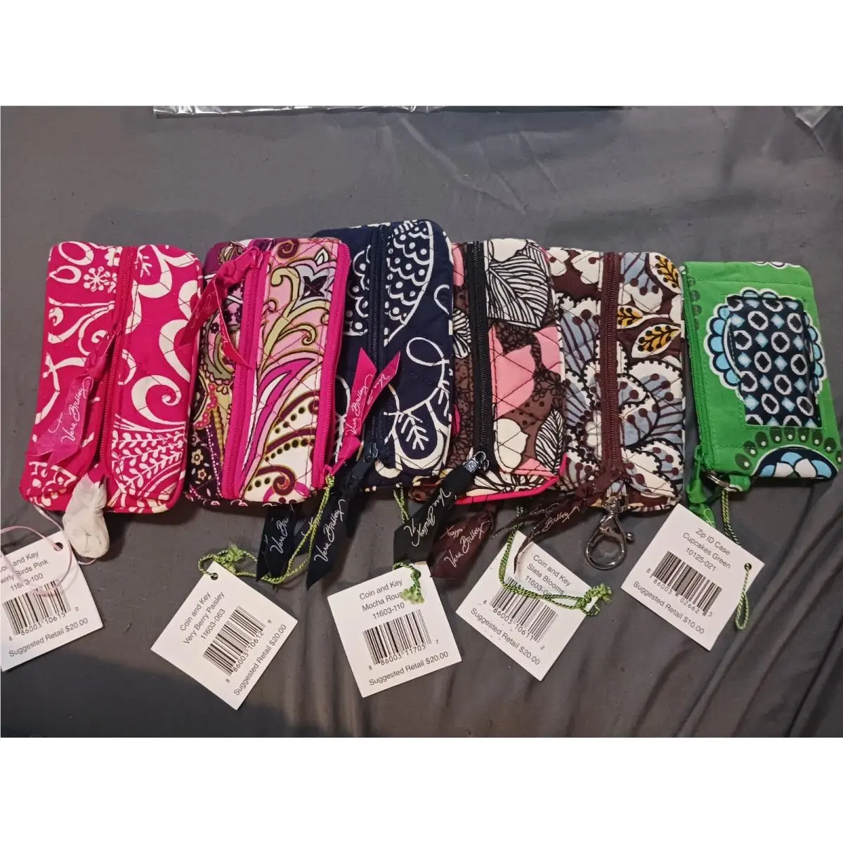 Kate Spade Coin and Key Purses W/one Extra Zip CC Wallet