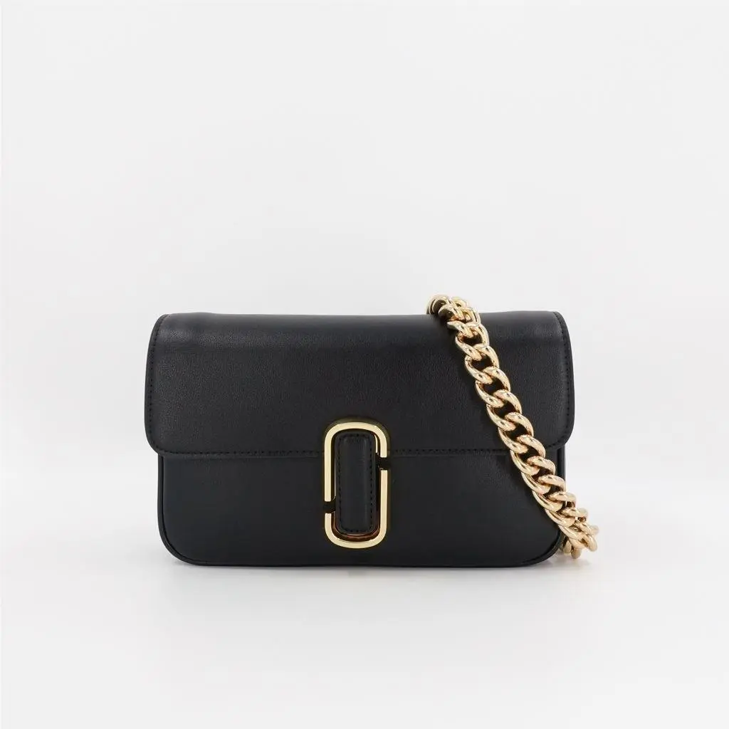 Marc Jacobs Women`s The J Marc Shoulder Crossbody Bag Black OS