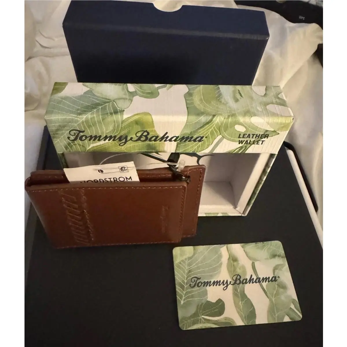 Tommy Bahama Leather Wallet Brown Bifold Nordstrom Men