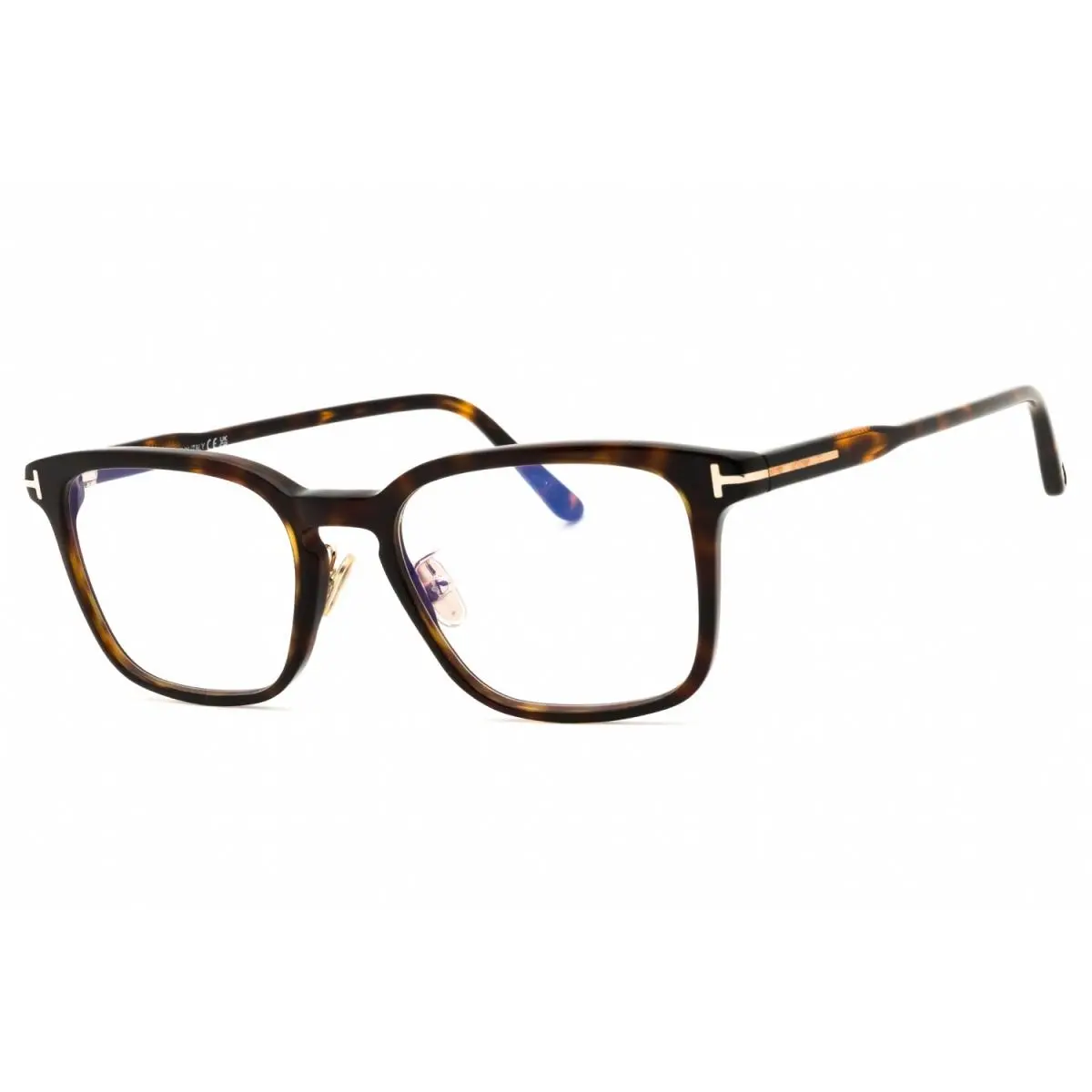 Tom Ford FT5928-D-B 052 Eyeglasses Dark Havana Clear Frame 53mm