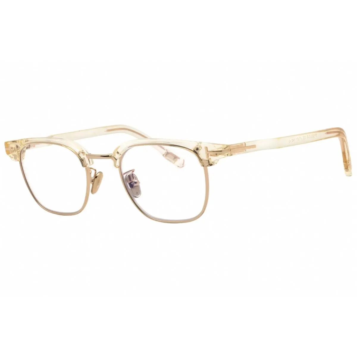 Tom Ford TF5932-039-47 Eyeglasses Frame Size 47mm 21mm 145mm Yellow Men 8892144