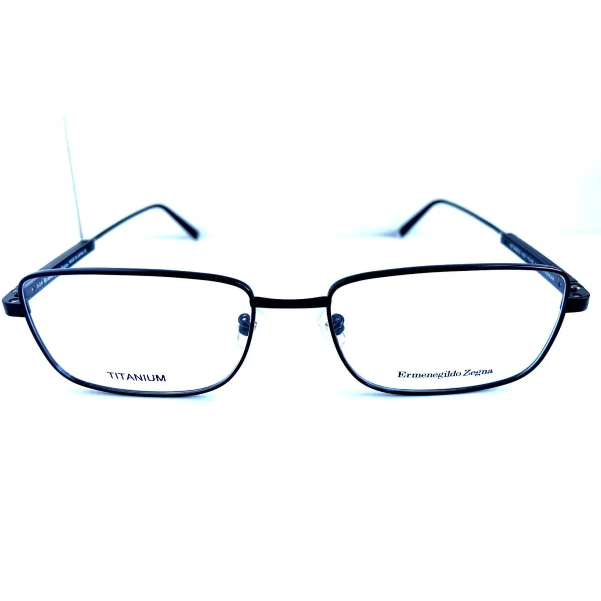 EZ 5068-D 002 55mm Titanium Men Eyeglasses Frame 55-17-145 by Ermenegildo Zegna