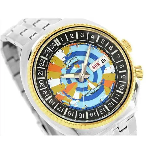 Orient Star Revival World Map 75th Anniversary Limited Model RN-AA0E08Y