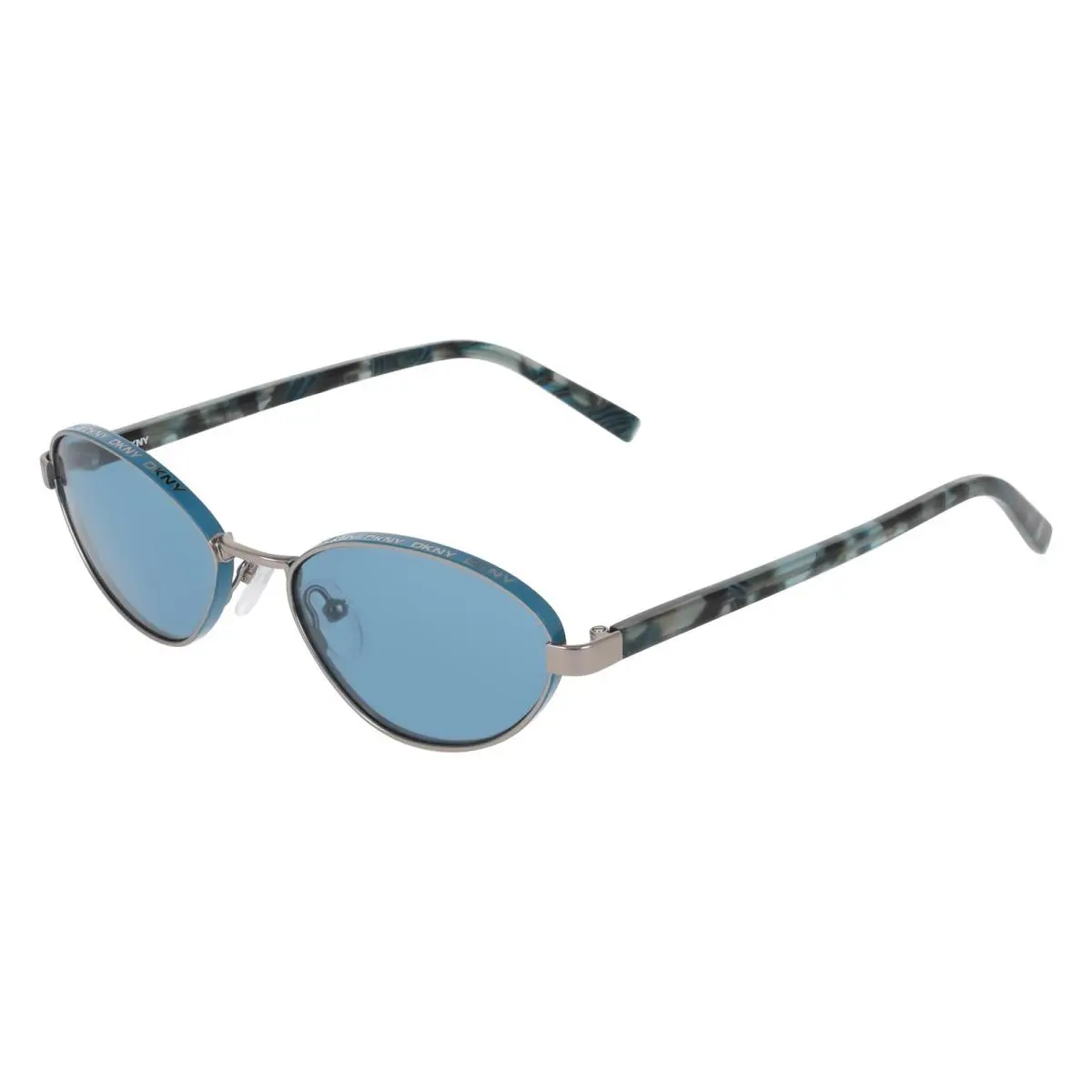 Dkny DK 118 S Satin Gunmetal 070 Size 53 Sunglasses