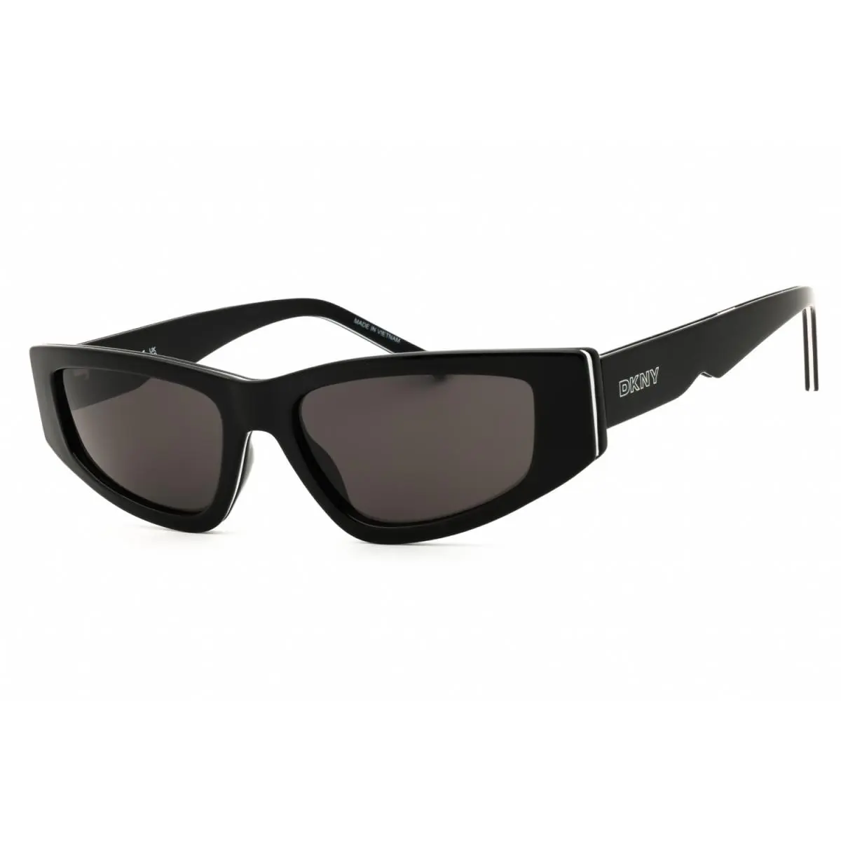 Dkny DK560S 001 Black/dark Grey 55-17-140 Sunglasses - Frame: Black, Lens: Dark Grey, code: 001