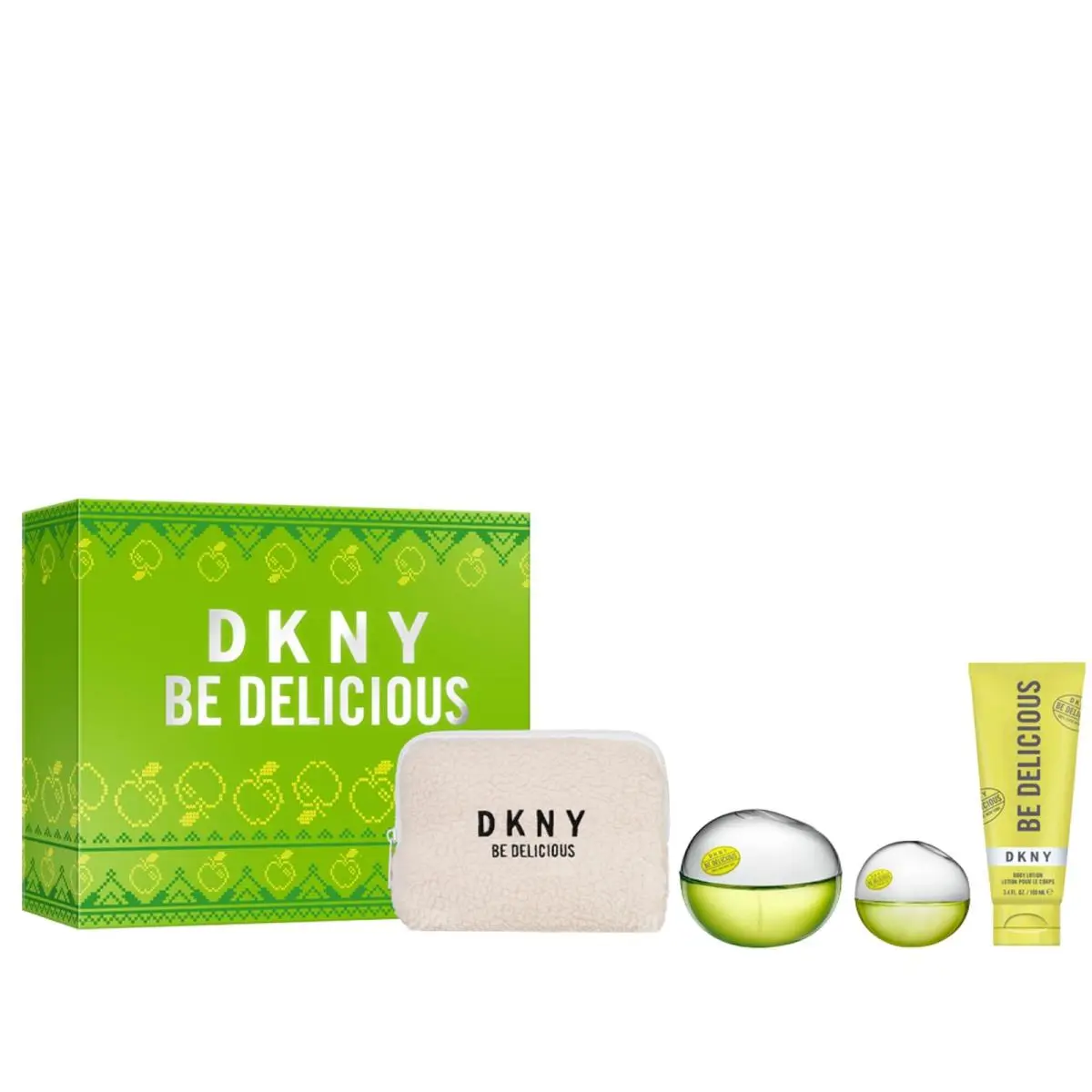 Dkny Be Delicious by Donna Karan For Women - 4 Pc Gift Set 3.4oz Edp Spray