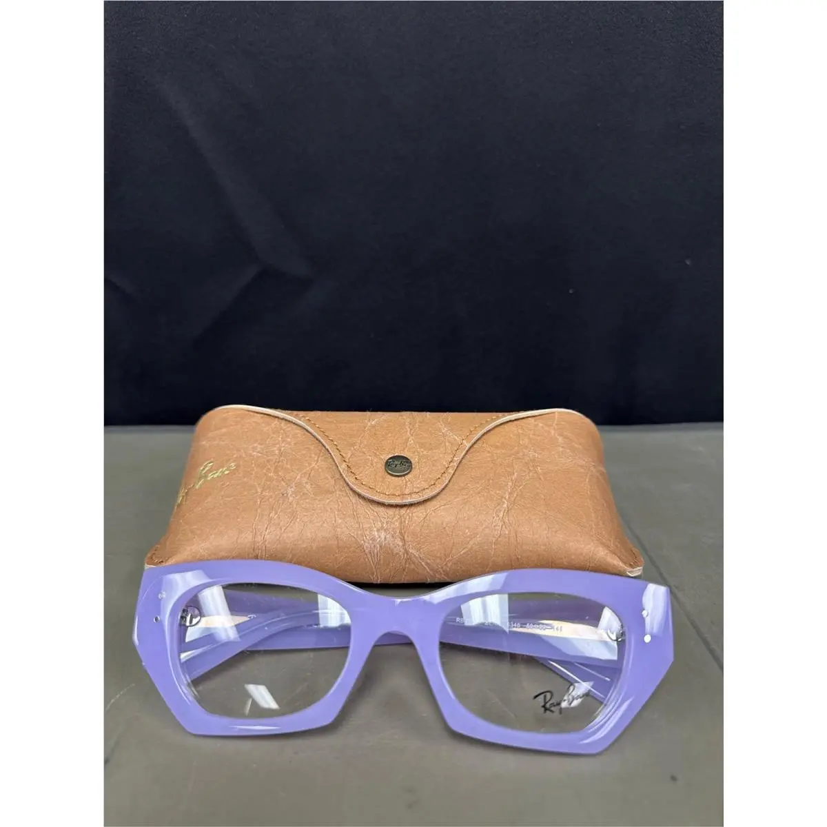 Ray-ban Unisex Eyeglasses RB7330 - Purple - 52mm 1