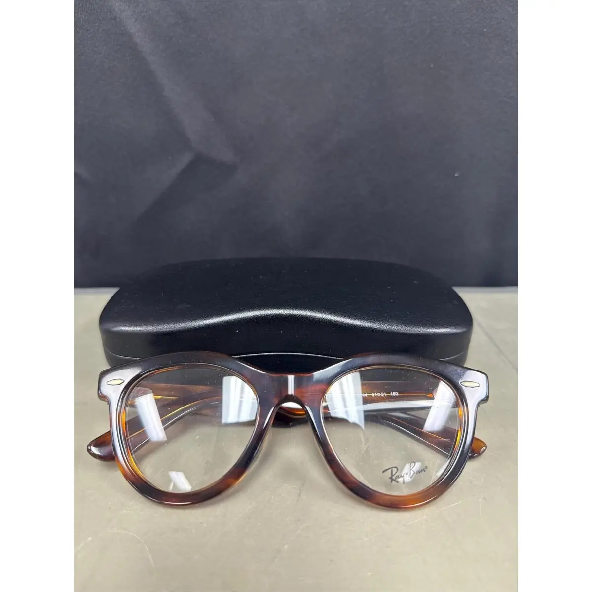 Ray-ban RX2241V Wayfarer Way 2144 Men`s Glasses Tortoiseshell Size 51 - Blue Lig