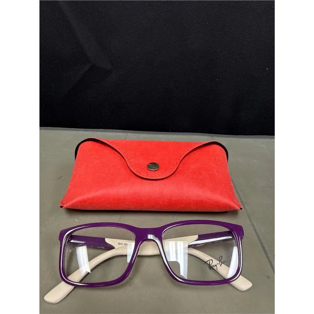 Ray-ban Kids RY1621 3931 Kids` Glasses Purple Size 47 - Free Lenses - Hsa/fsa