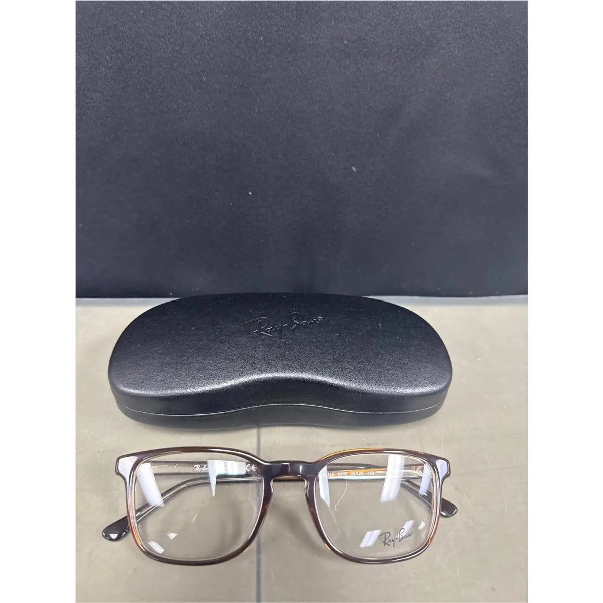 Ray-ban RX5418F Asian Fit 8365 Men`s Glasses Brown Size 54 - Hsa/fsa Insurance