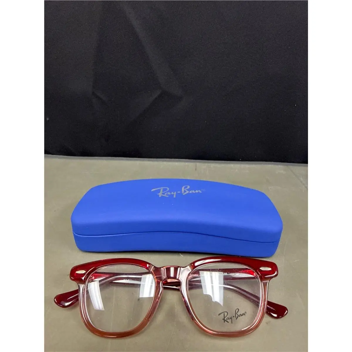 Ray-ban Jr Child Eyeglasses RB9098V - Orange - 43mm