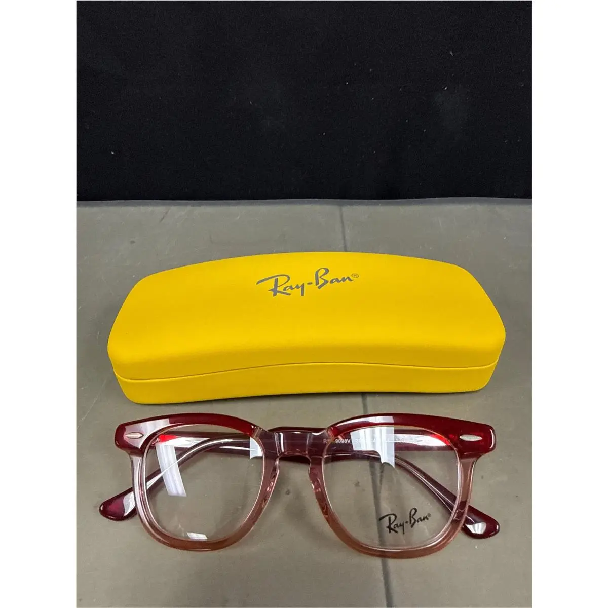 Ray-ban Jr Child Eyeglasses RB9098V - Orange - 43mm 1