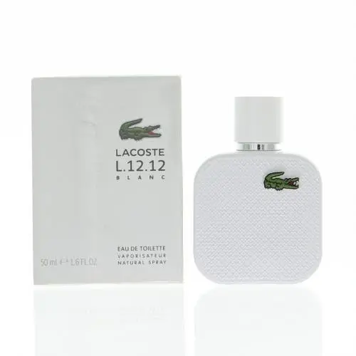 Lacoste Eau De Lacoste L.12.12 Blanc 1.7 Oz Eau De Toilette Spray by Lacoste