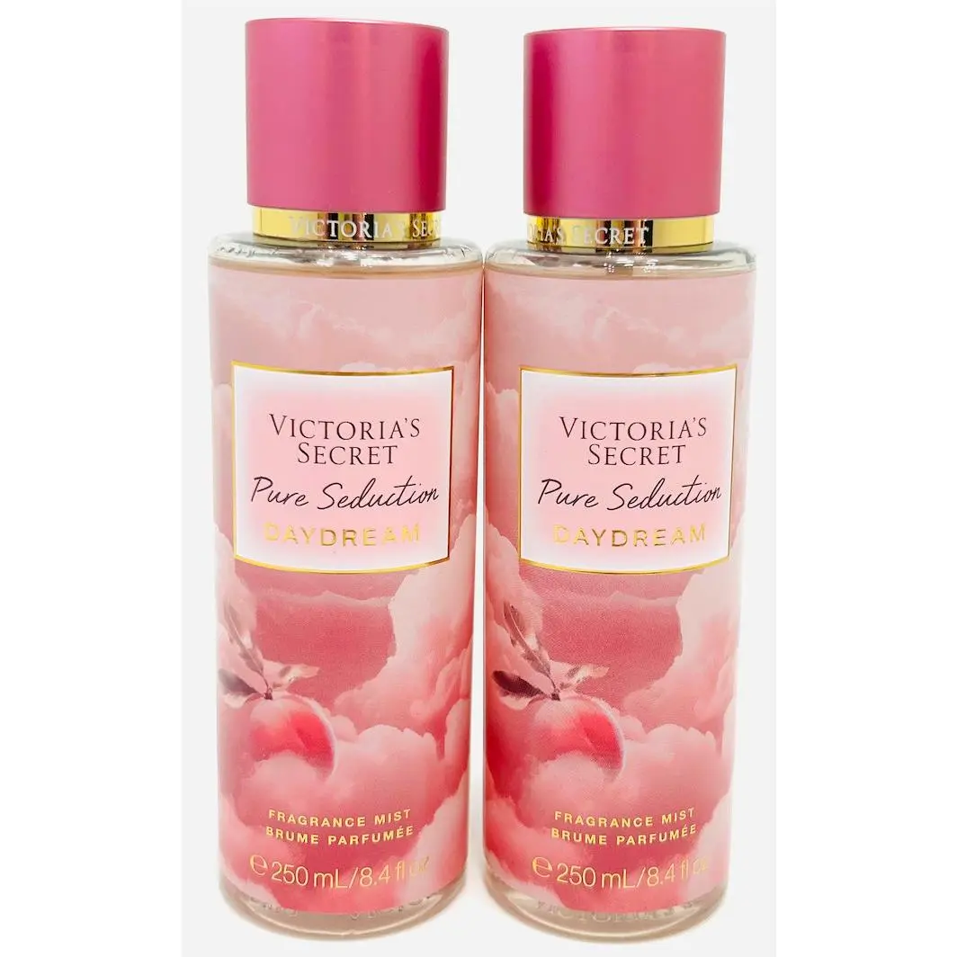 2 Victoria`s Secret Pure Seduction Daydream Fragrance Brume Parfumee Mist Spray