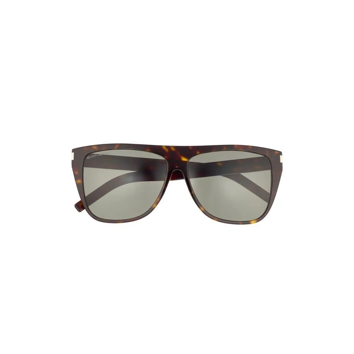 Saint Laurent Women 59mm Square Sunglasses Havana Havana Grey