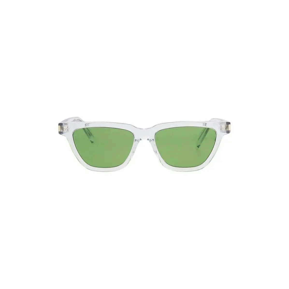 Saint Laurent Women 53mm Cat Eye Sunglasses Crystal Crystal Green by Yves Saint Laurent