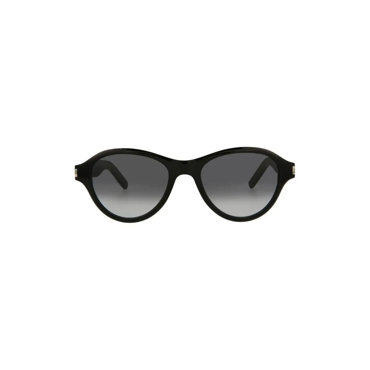 Saint Laurent Women 51mm Gradient Oval Sunglasses Black Black Grey by Yves Saint Laurent