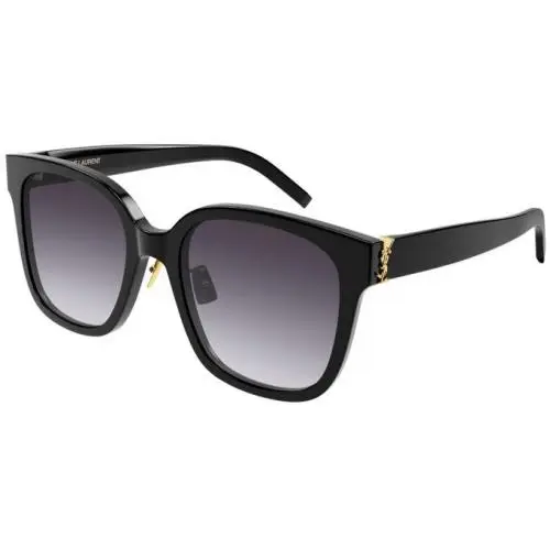 Saint Laurent Ysl SL105 002 Monogram Oversized Sunglasses Black Frame