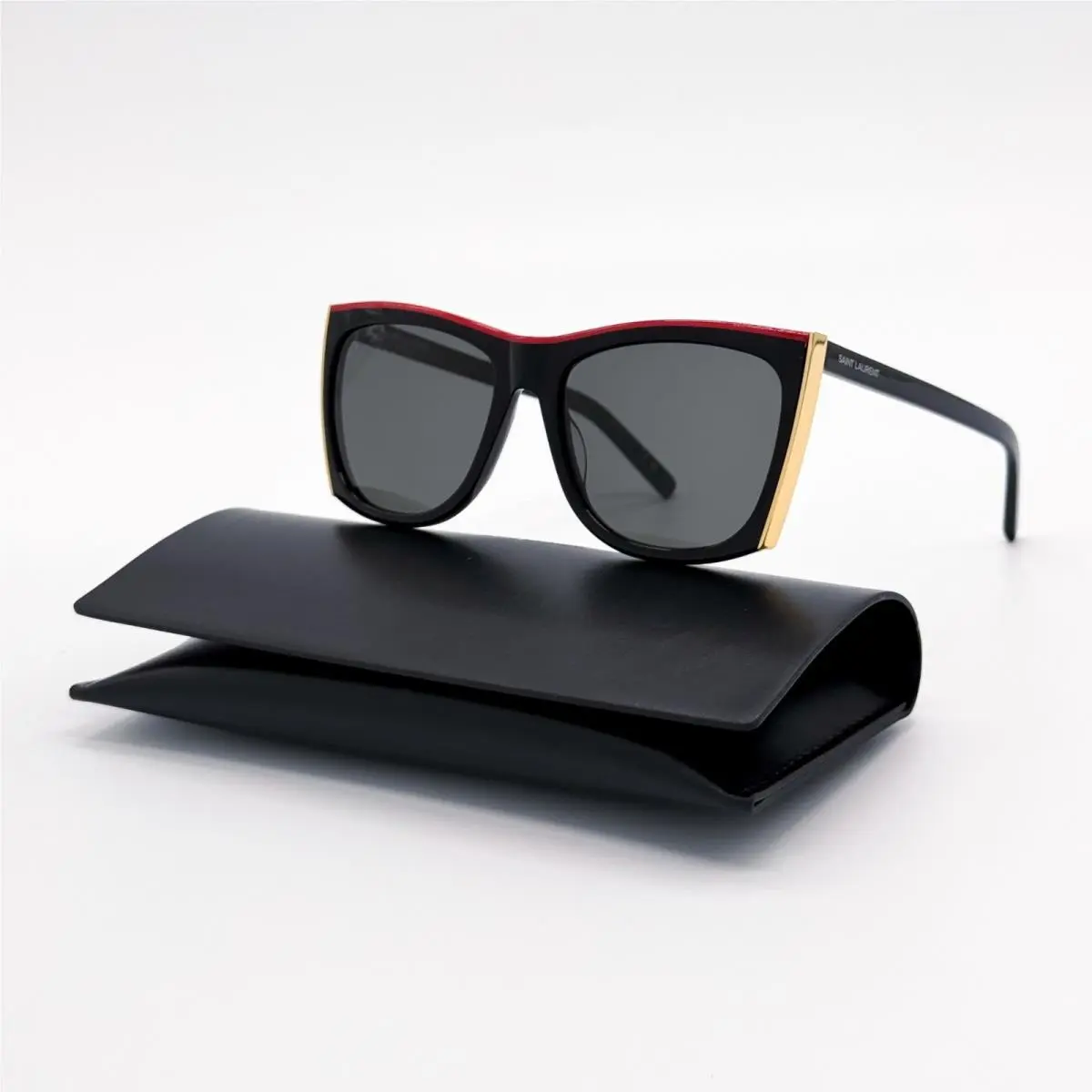 Saint Laurent Paloma SL539 001 Women Black/gray Eyewear Saint Laurent by Yves Saint Laurent