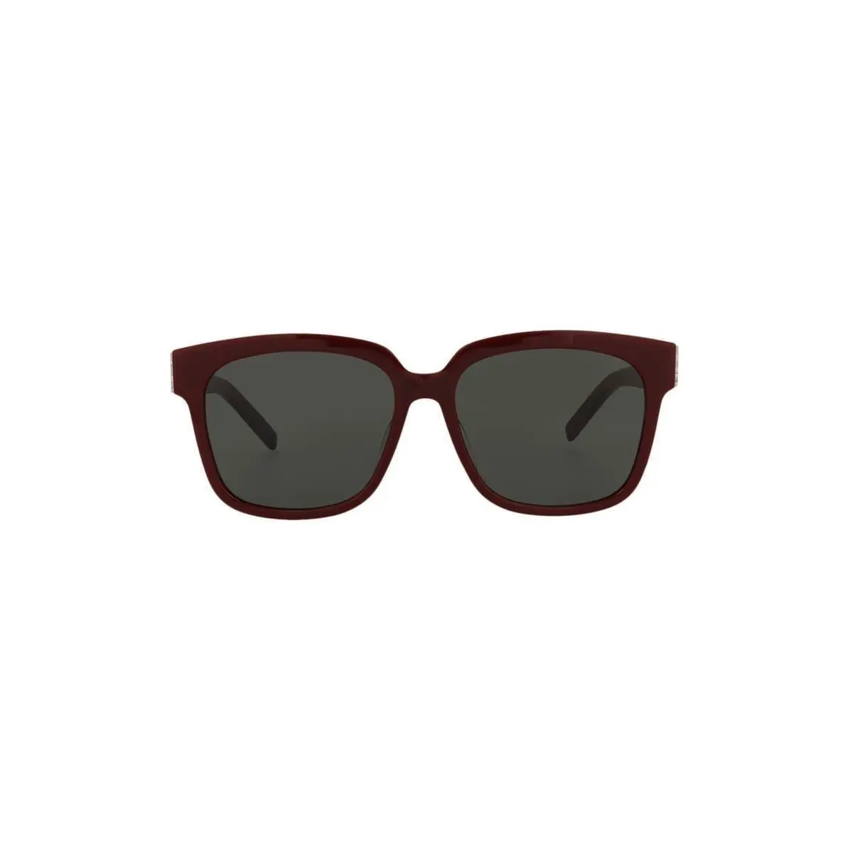 Saint Laurent Women 55mm Square Sunglasses Burgundy Grey by Yves Saint Laurent