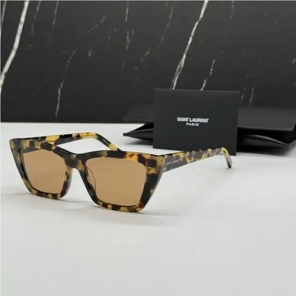 SL276 Mica 037 Saint Laurent Sunglasses Havana Eyewear Saint Laurent SL 276 by Yves Saint Laurent