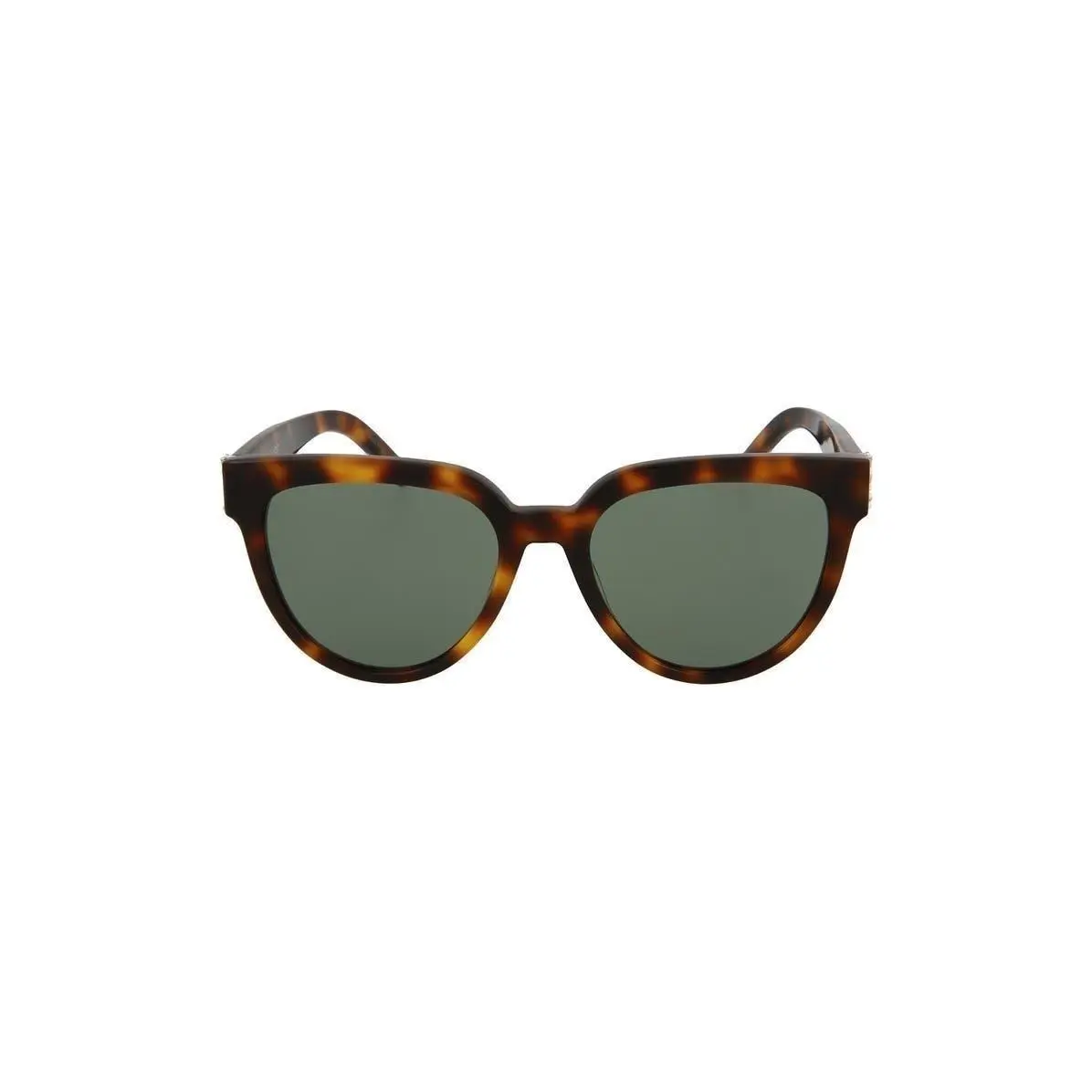 Saint Laurent Women 54mm Cat Eye Sunglasses Havana Havana Green by Yves Saint Laurent