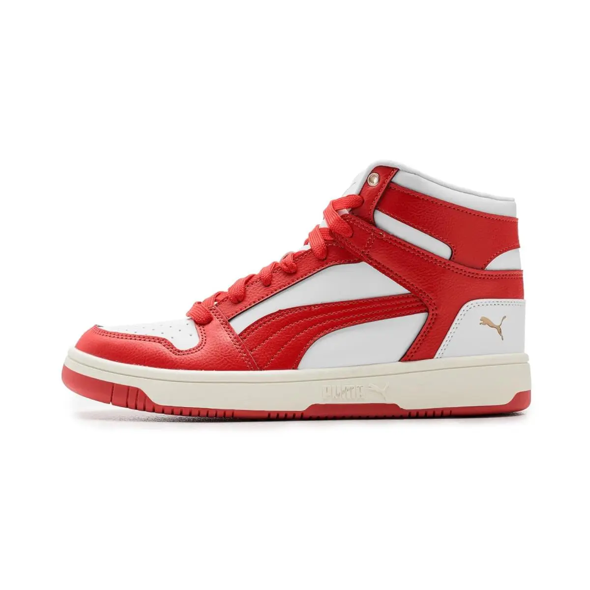 Puma shoes - Puma White/Candy Apple/Puma Gold 9