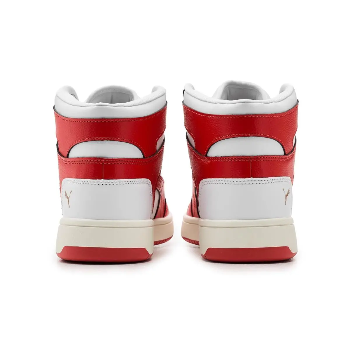 Puma shoes - Puma White/Candy Apple/Puma Gold 12