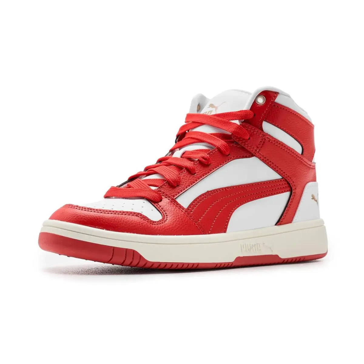 Puma shoes - Puma White/Candy Apple/Puma Gold 6