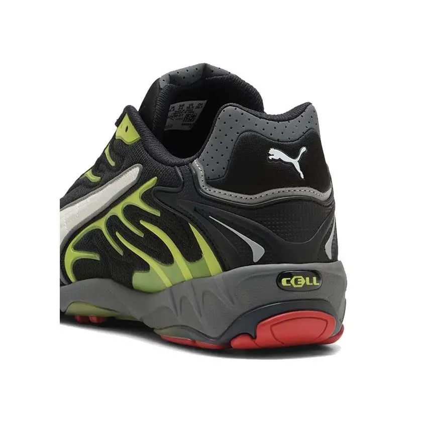 Puma shoes - Inhale A$AP Rocky Black Lime Pow - 402459-01 - Black 2