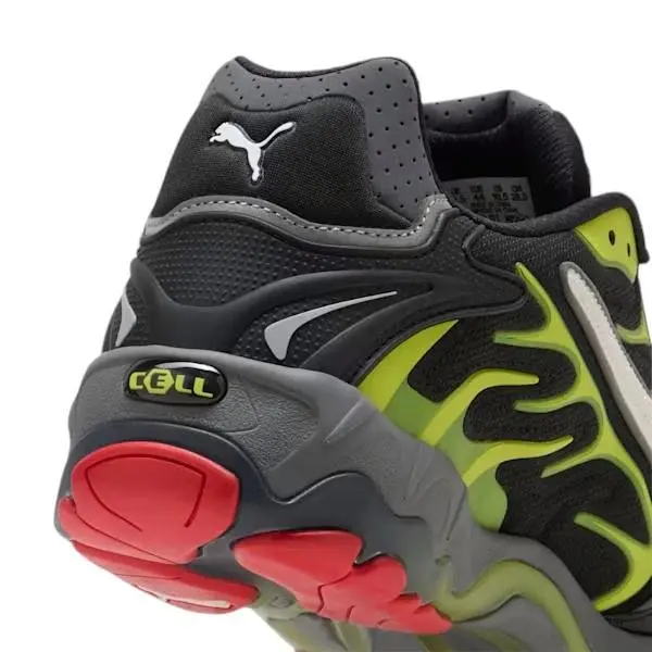 Puma shoes - Inhale A$AP Rocky Black Lime Pow - 402459-01 - Black 3