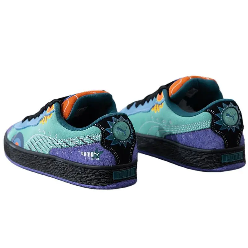 Puma shoes - Suede XL Dia De Los Muertos Mint - 398409-01 - Green 2