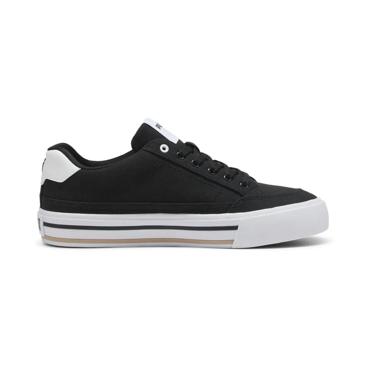 Puma Court Classic Vulc FS 39635303 Mens Black Lifestyle Sneakers Shoes