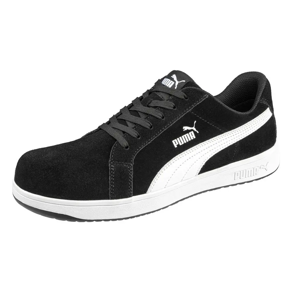 Puma shoes - PUMA Safety Iconic Low Electrical Hazard Composite Toe Work - 640115 - Black 0