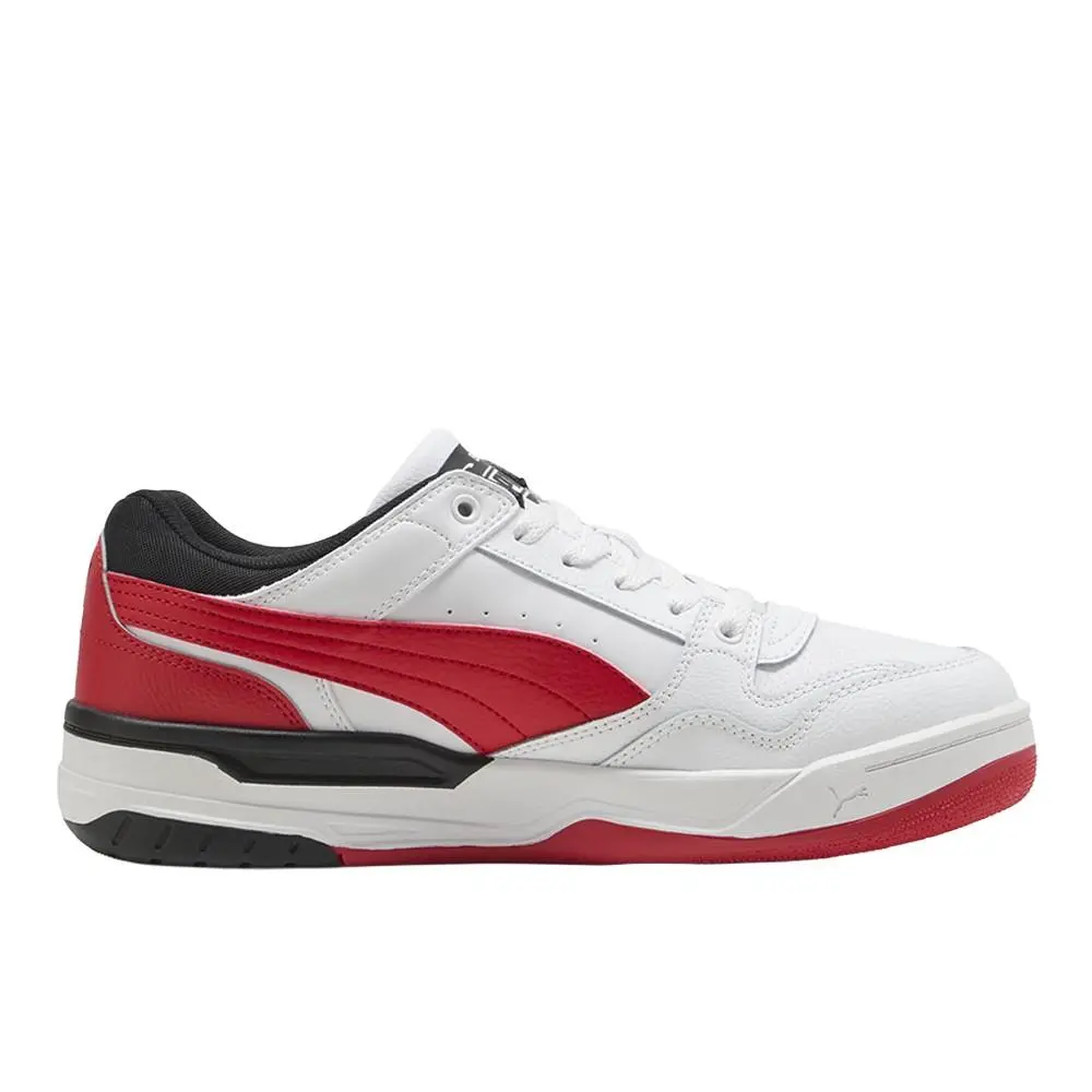 Puma Rebound Retro Lace Up Mens White Sneakers Casual Shoes 40019713
