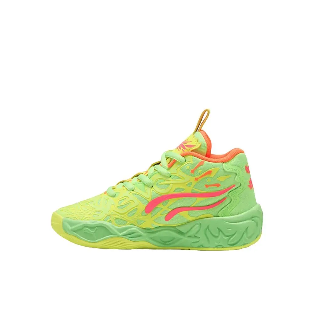 Puma shoes - PUMA  X Lamelo Ball Mb.04 Gem Basketball  Toddler - 31186701 - Yellow 1