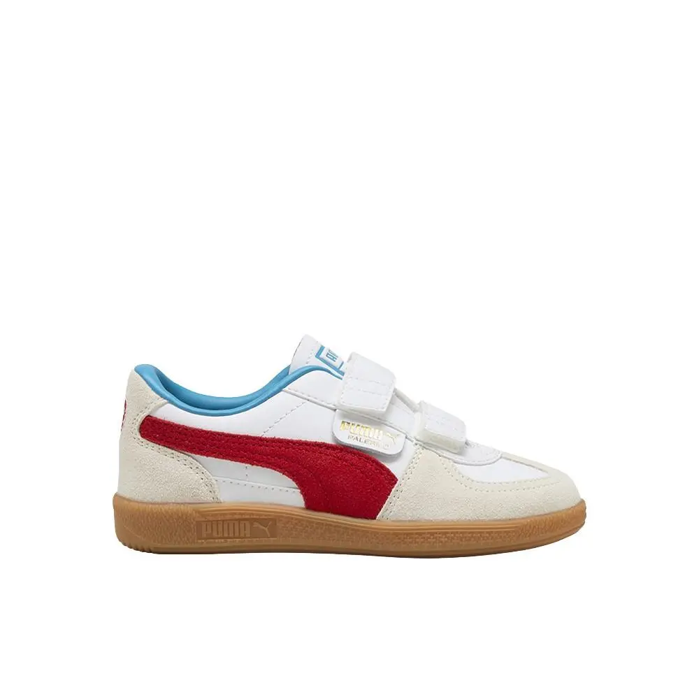 Puma Palermo Leather Easy On Toddler Boys White Sneakers Casual Shoes 40200310