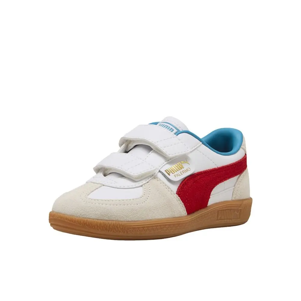 Puma shoes - PUMA Palermo Leather Easy On  Toddler - 40200310 - White 8