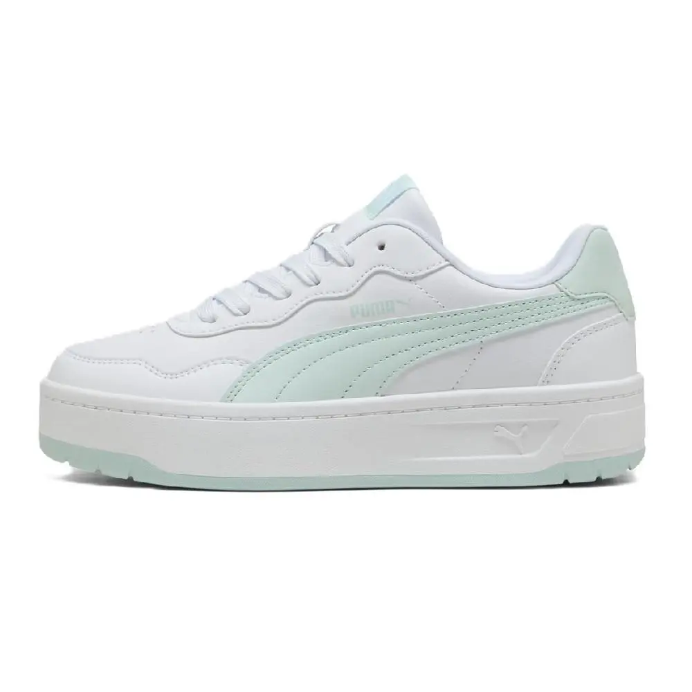 Women`s Puma Court Lally Skye Puma White-peaceful Blue 400368 05