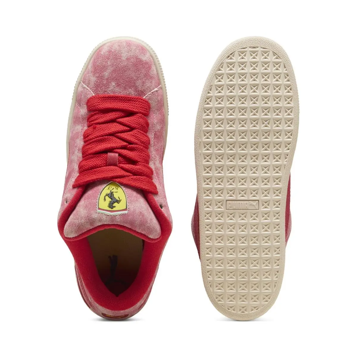Puma shoes - Puma Scuderia Ferrari Suede Xl Desert - 30878501 - Pink 4