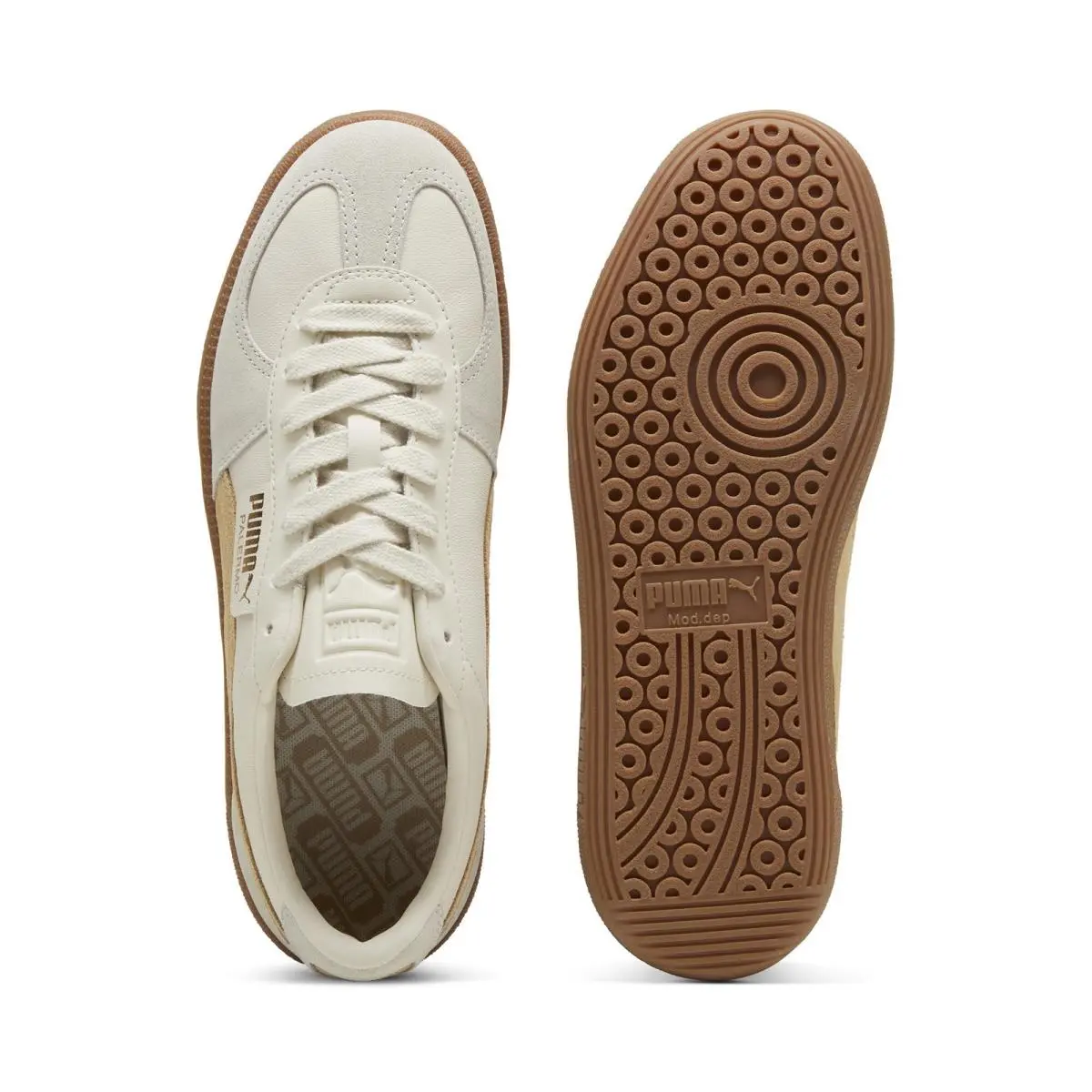 Puma shoes - Puma Palermo Leather - Palermo Leather - 39646413 - Beige 4