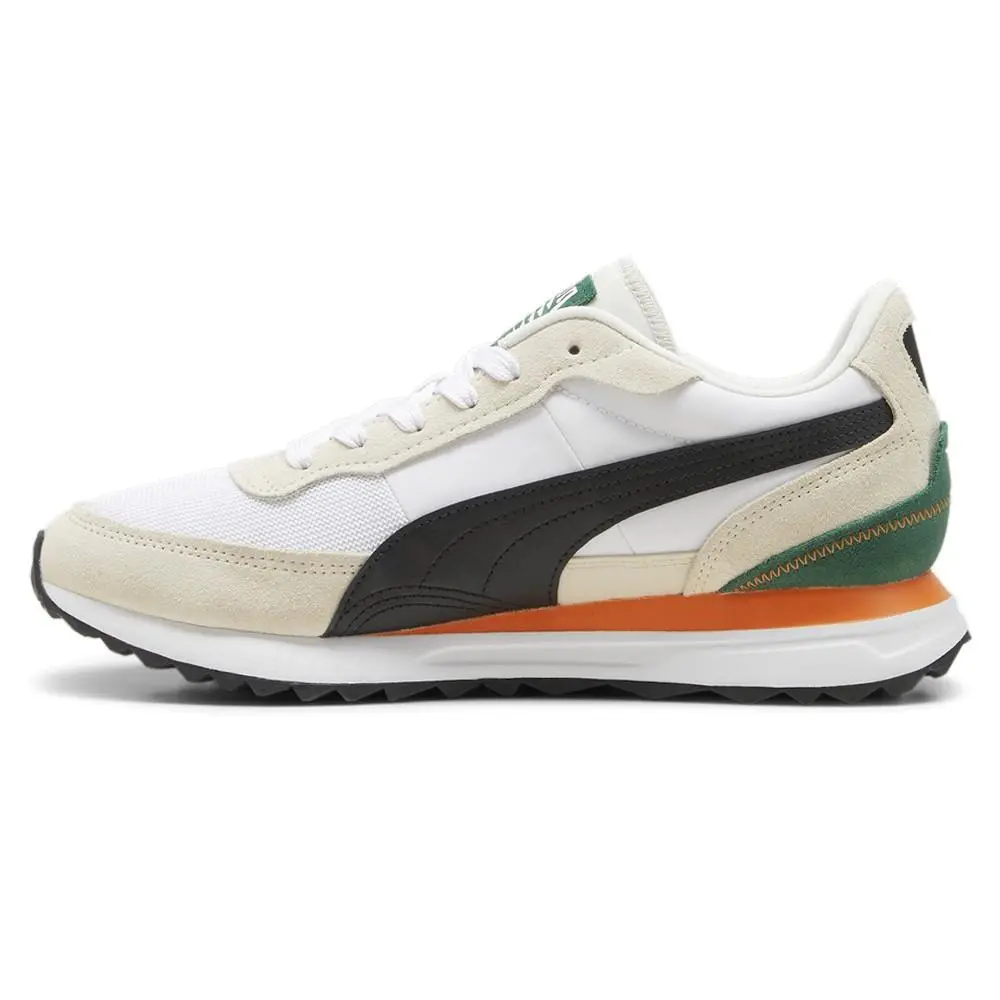 Puma shoes - PUMA Road Rider Suede Lace Up - 39737701 - White 1