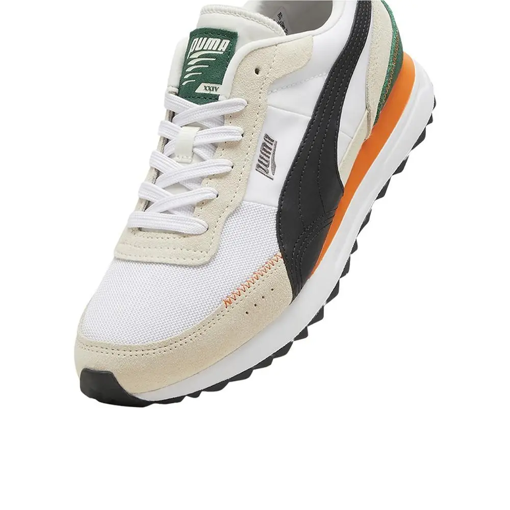Puma shoes - PUMA Road Rider Suede Lace Up - 39737701 - White 12