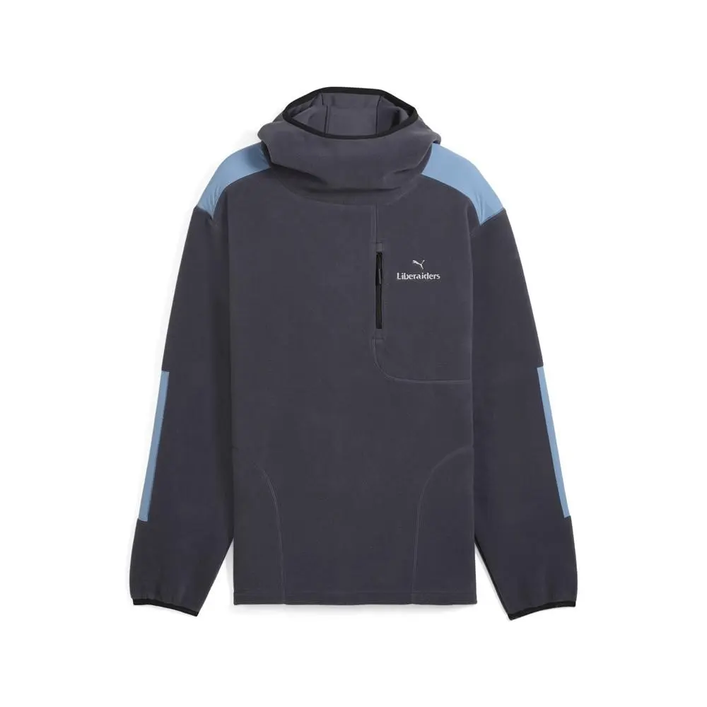 Puma X Liberaiders Balaclava Pullover Hoodie Mens Grey Casual Outerwear 6295006