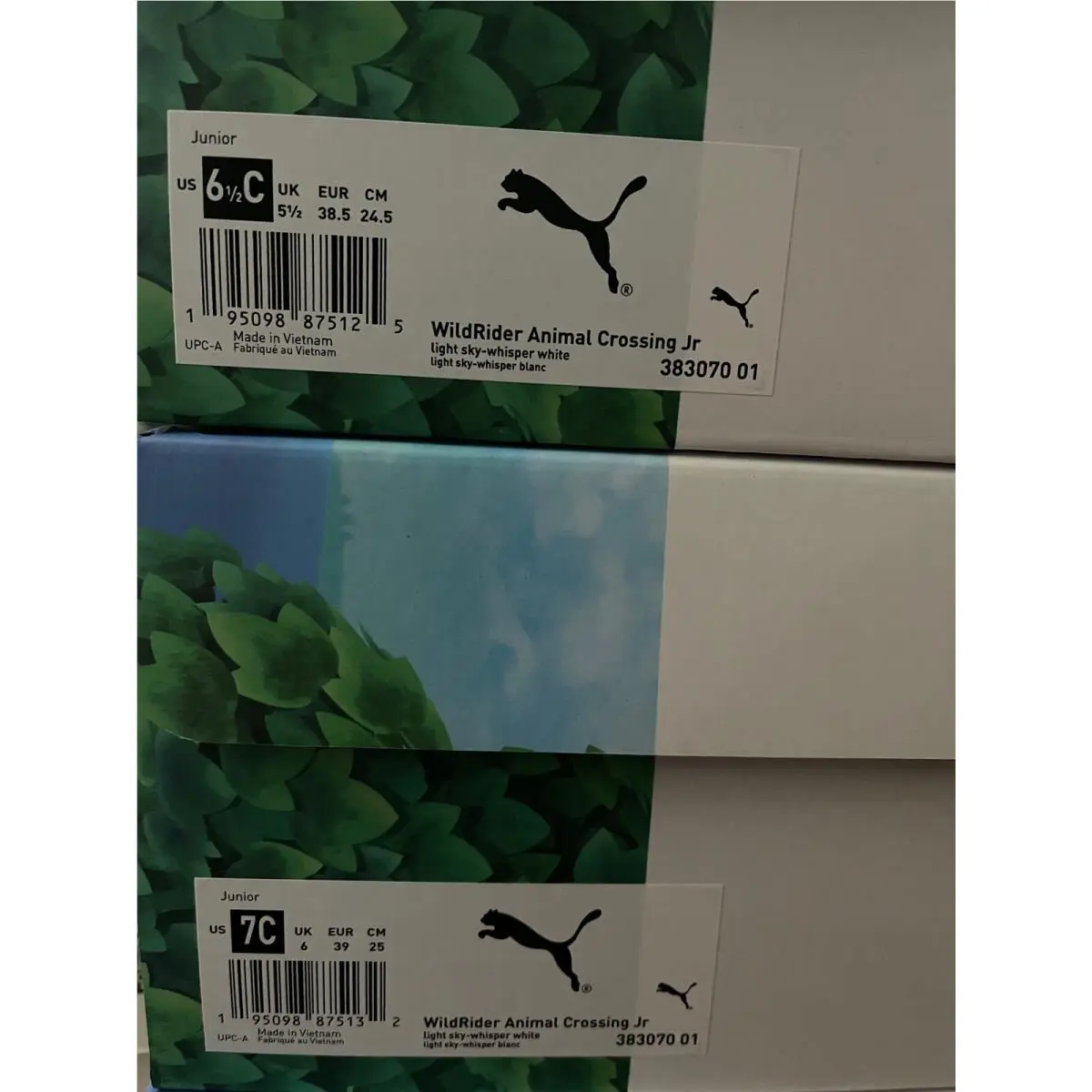 Puma shoes - Puma Wild Rider Animal Crossing - 383070 01 - Light Sky, Manufacturer: Light Sky 5