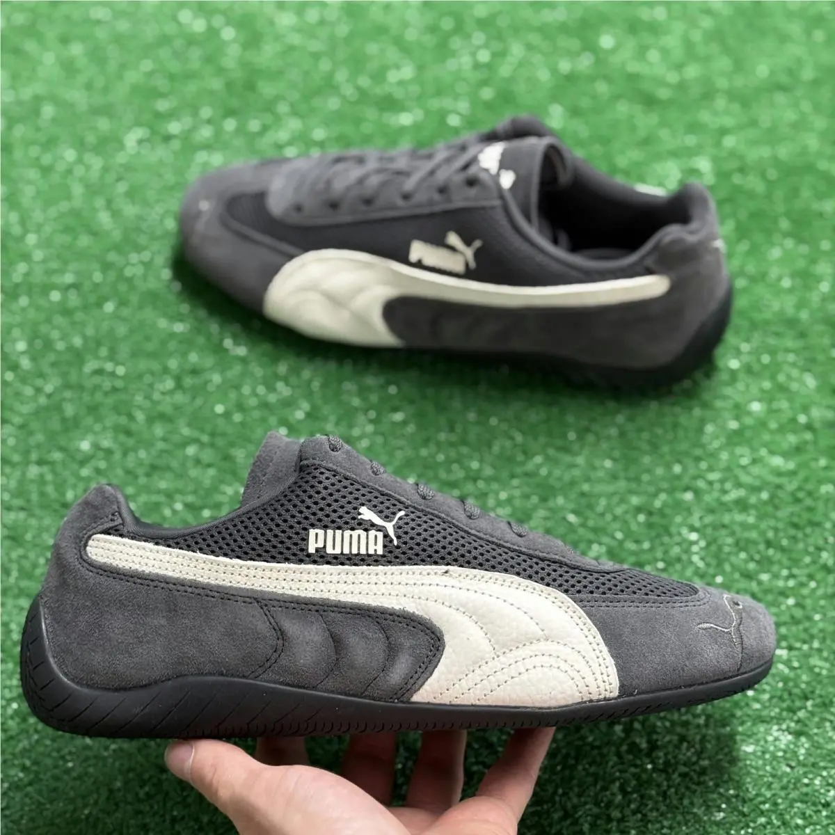 Puma shoes - Speedcat Mesh Dusky Grey - Speedcat Mesh Dusky Grey - 404370-01 - Gray 5