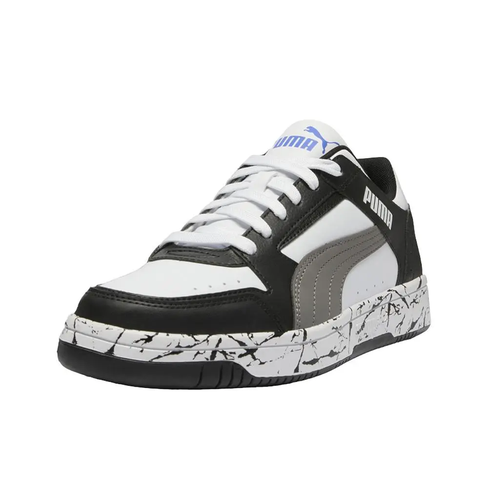 Puma shoes - PUMA Rebound Joy Low Marble Lace Up - 40305101 - White 0
