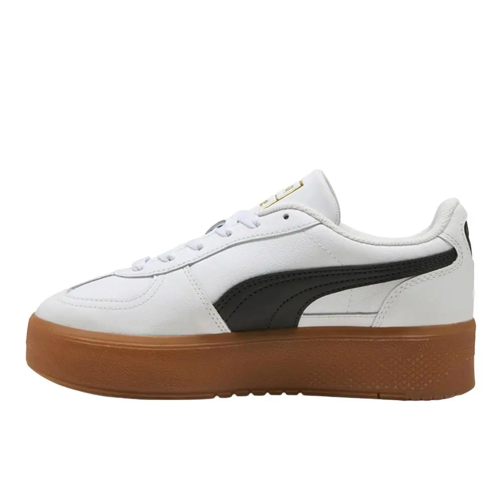 Puma shoes - PUMA Palermo Elevata Leather Lace Up - 40046102 - White 1